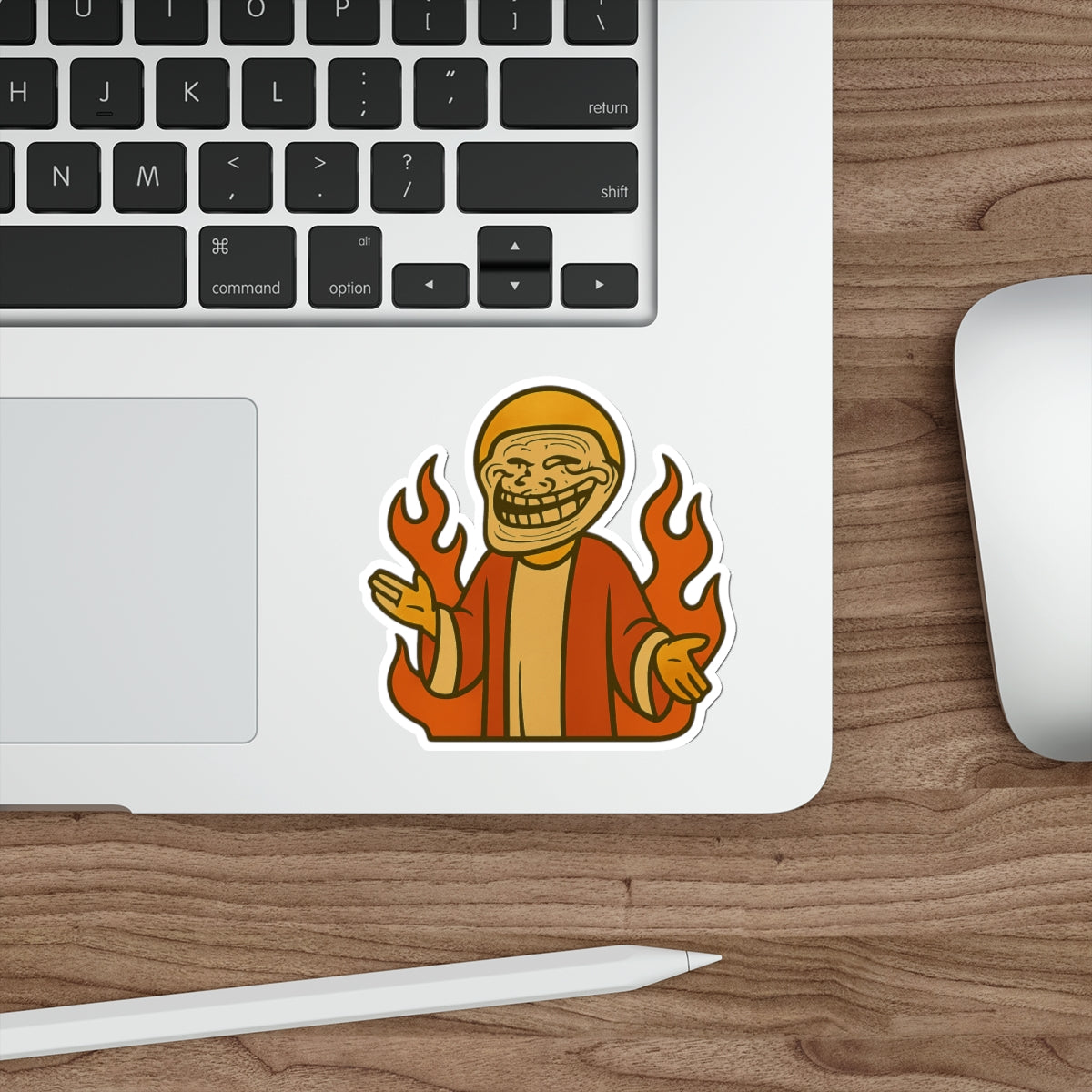 St Troll "Rage" Die-Cut Stickers