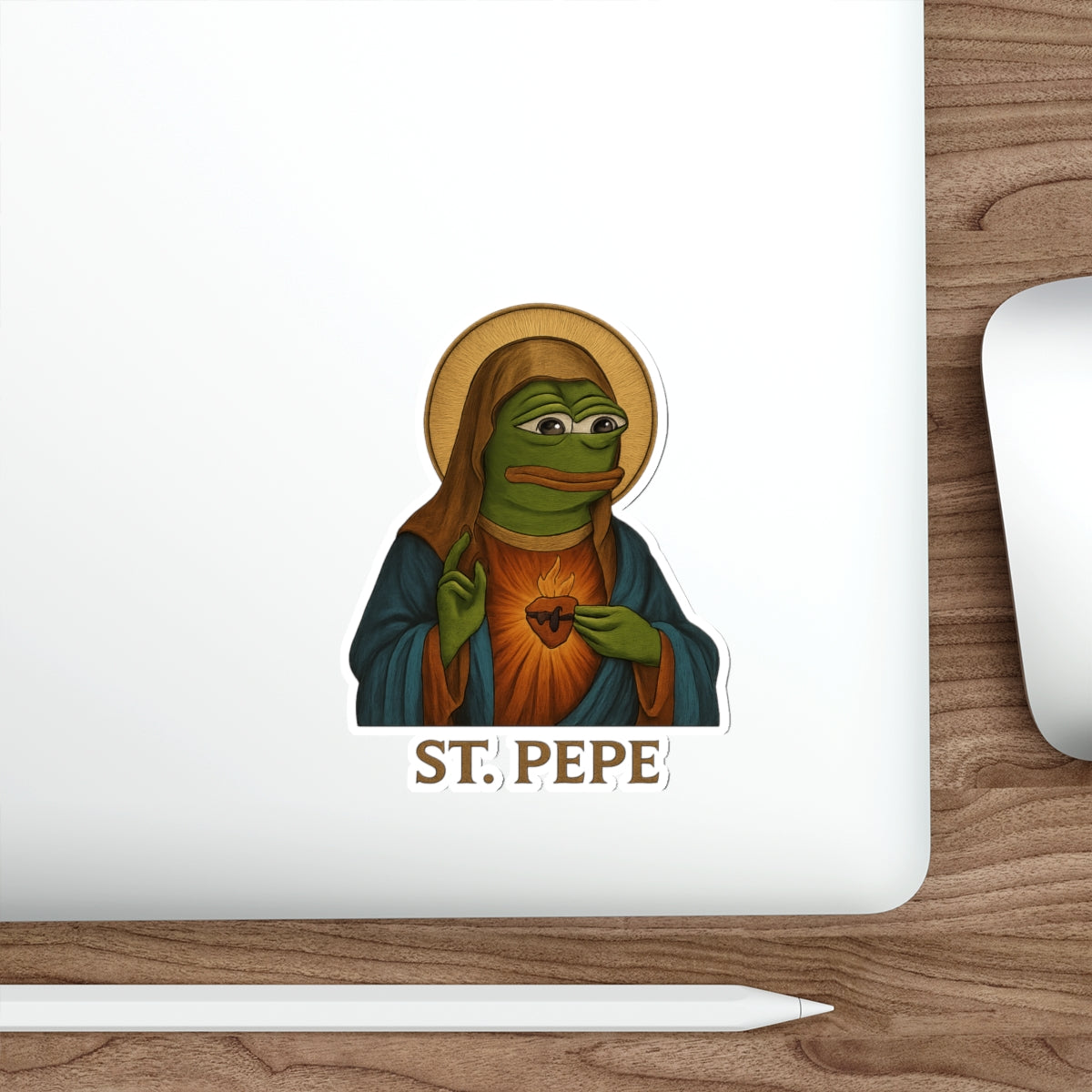 St Pepe "Our Savior" Sticker