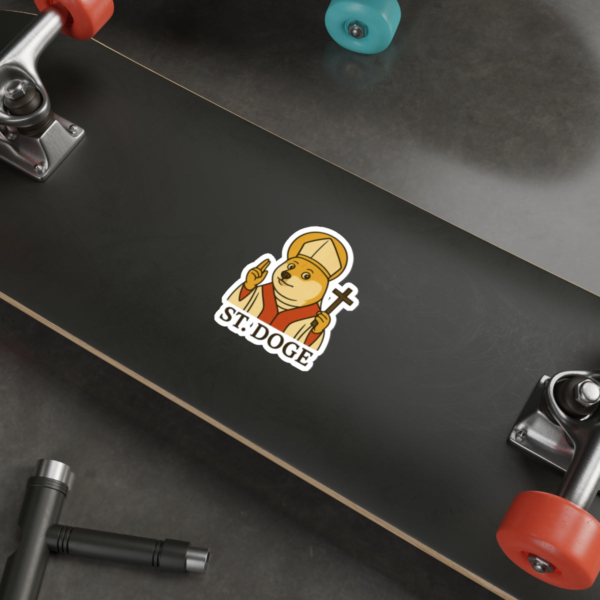 St Doge "Holy" Sticker