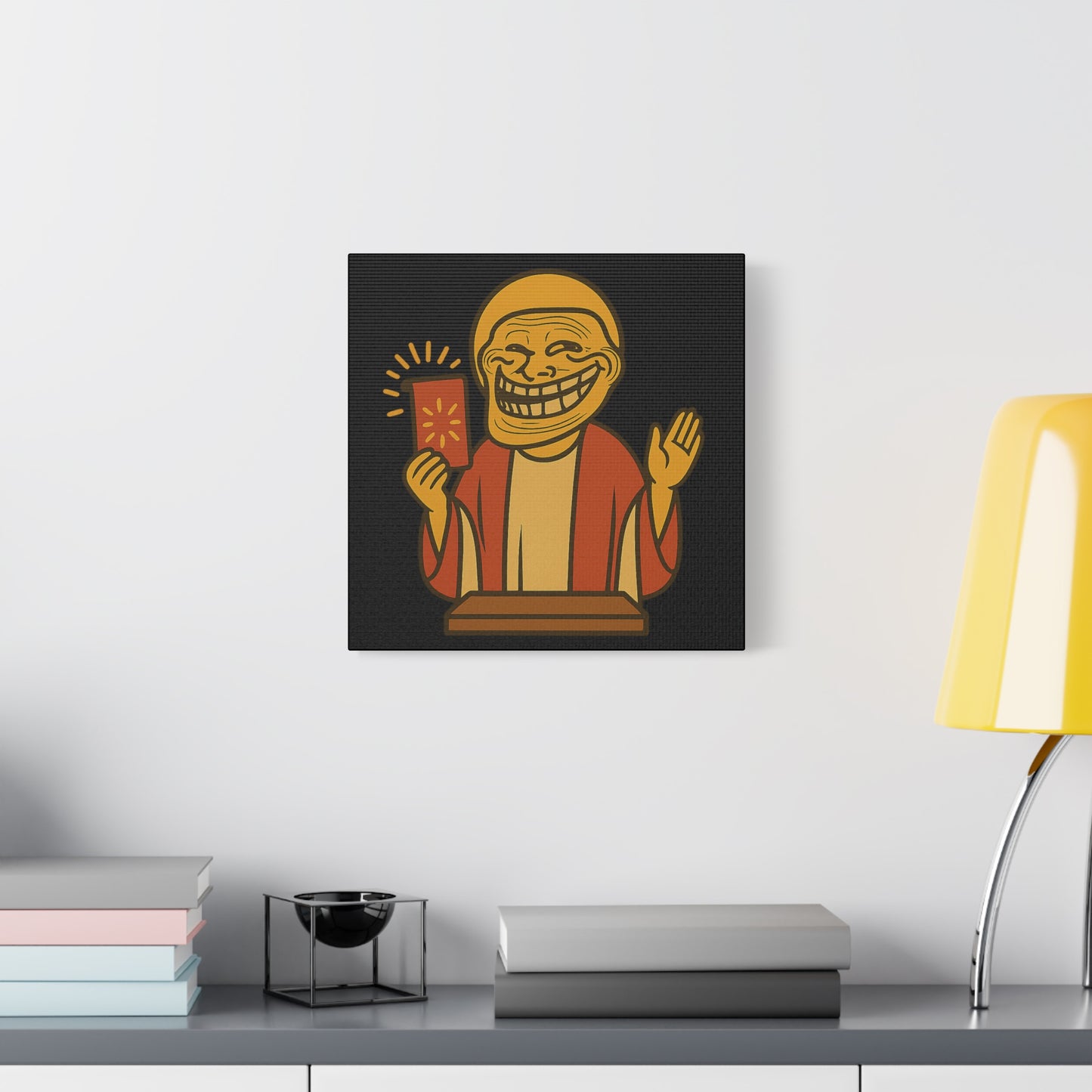 St Troll "History" Canvas