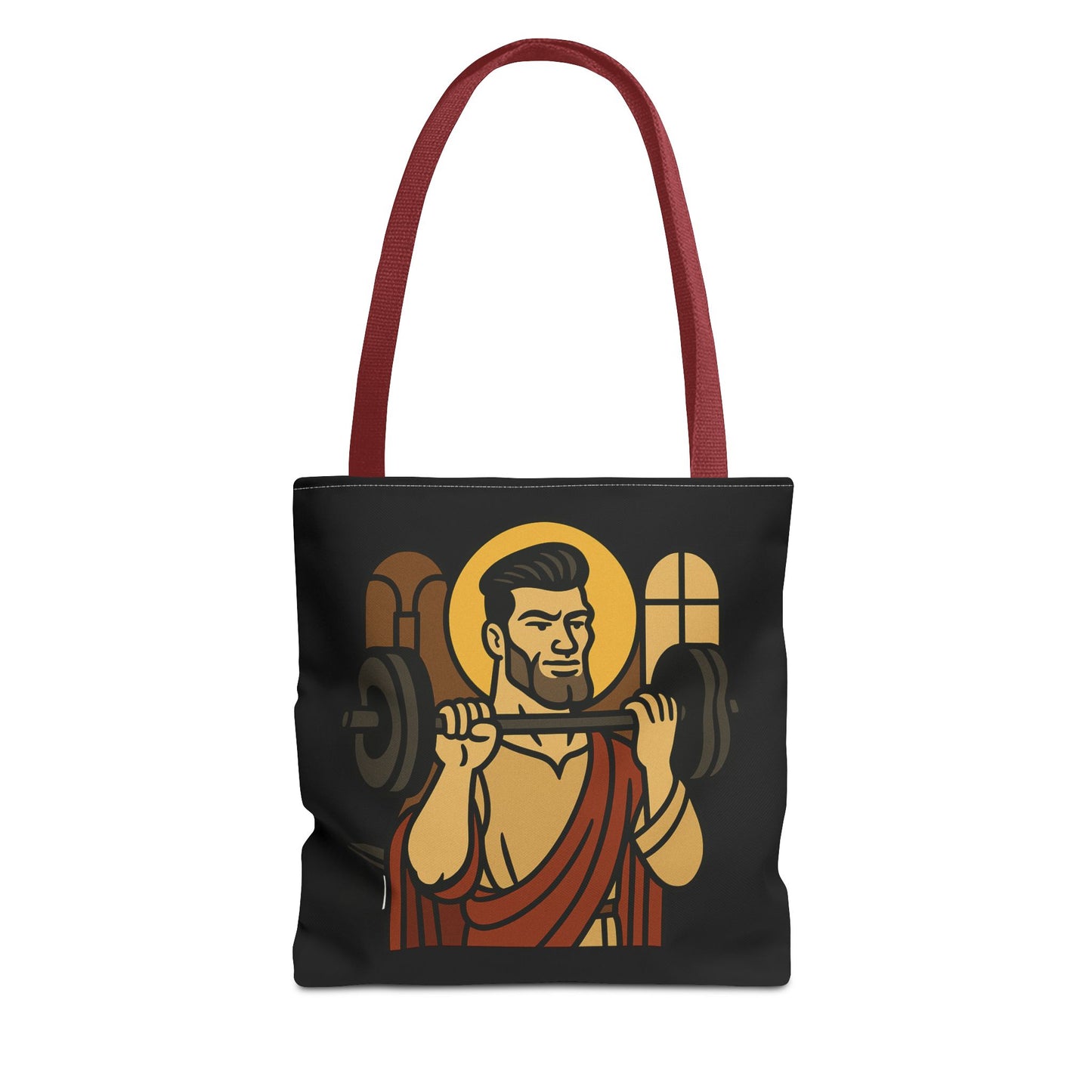 St Gigachad "The Strong" Tote Bag