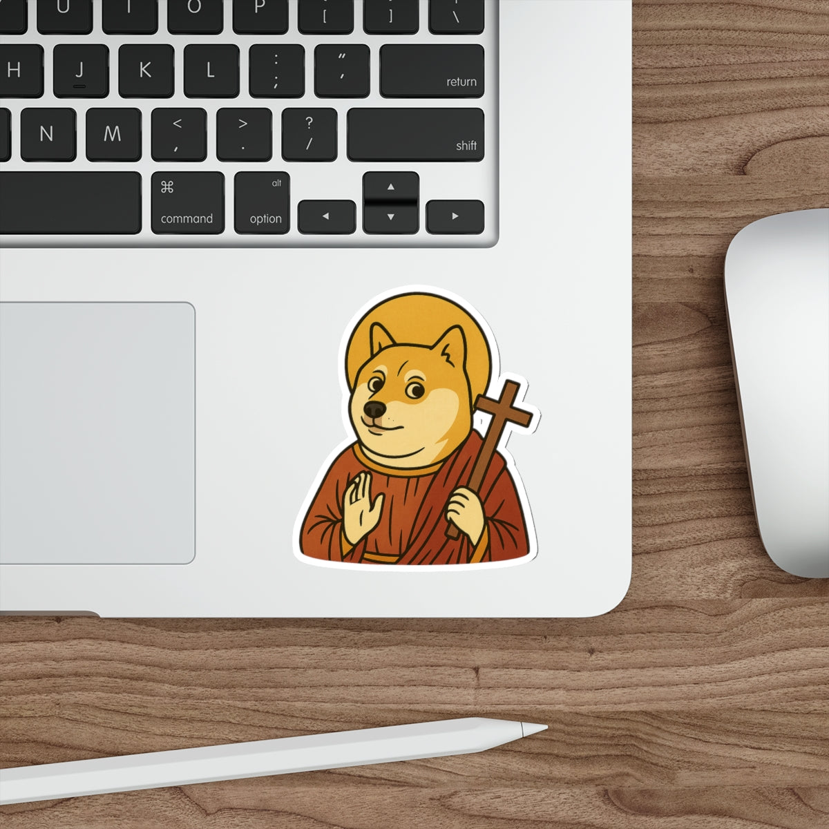 St Doge "Saint" Die-Cut Stickers
