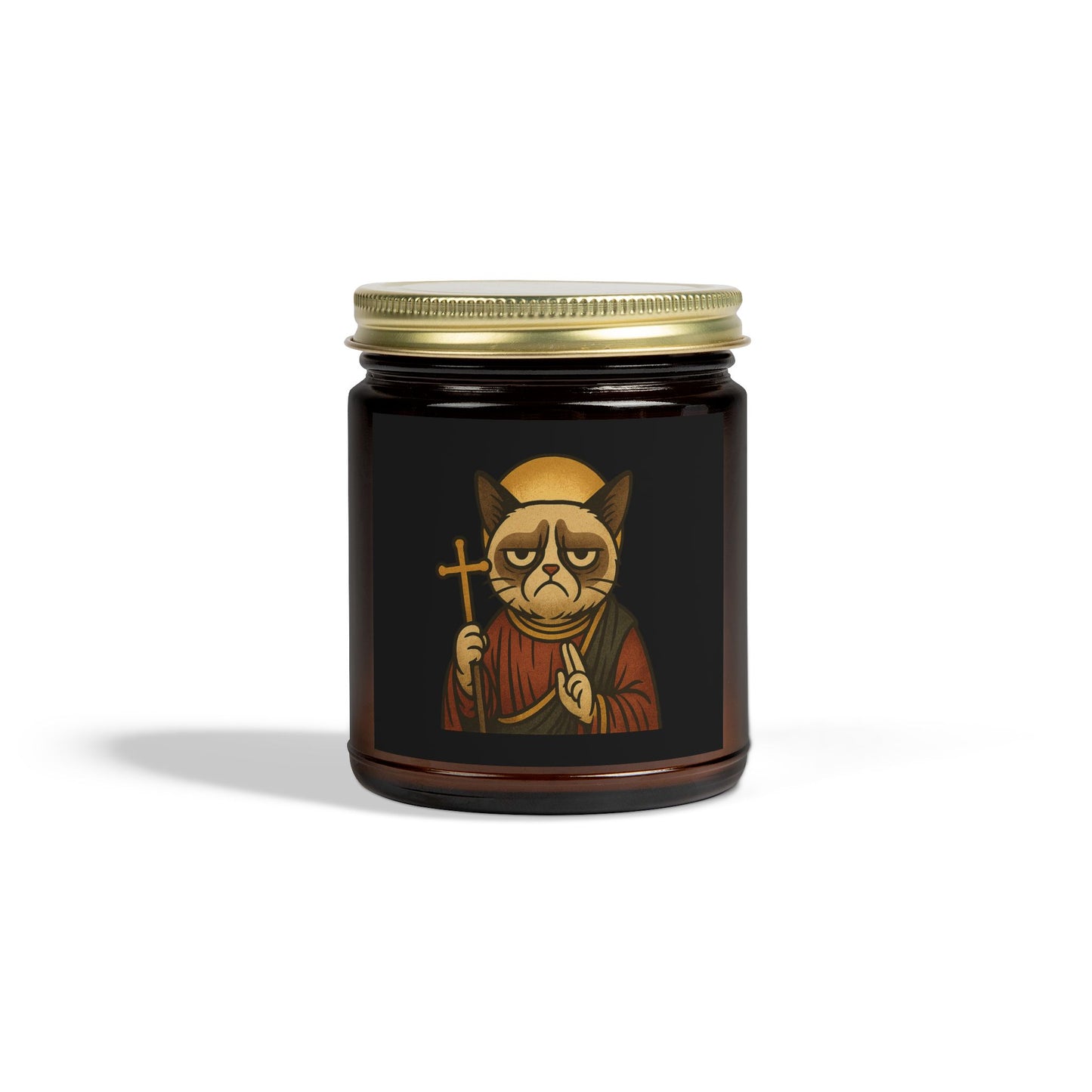 St Grumpy Cat "Repent" Scented Candle