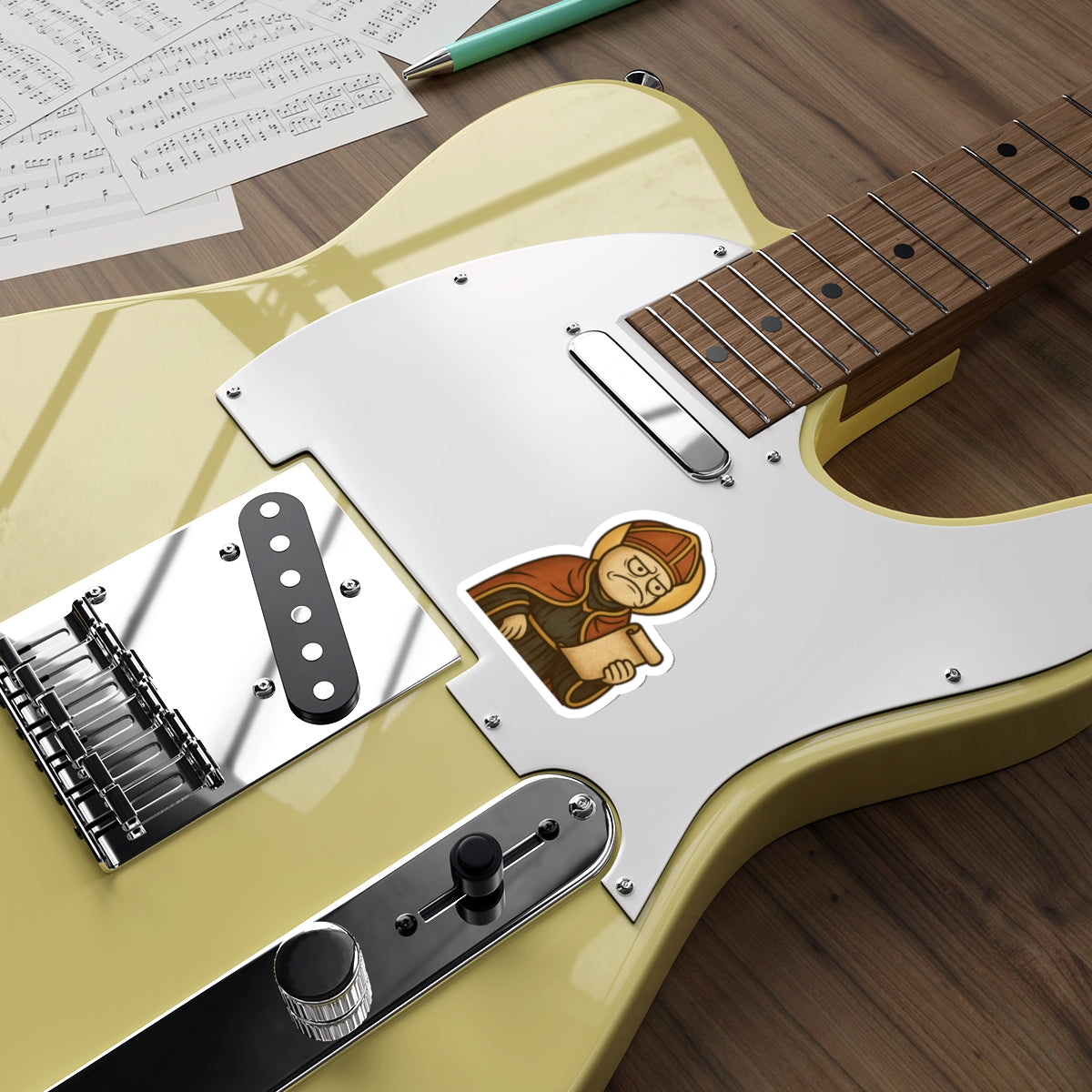 St Rage "Pause" Die-Cut Stickers