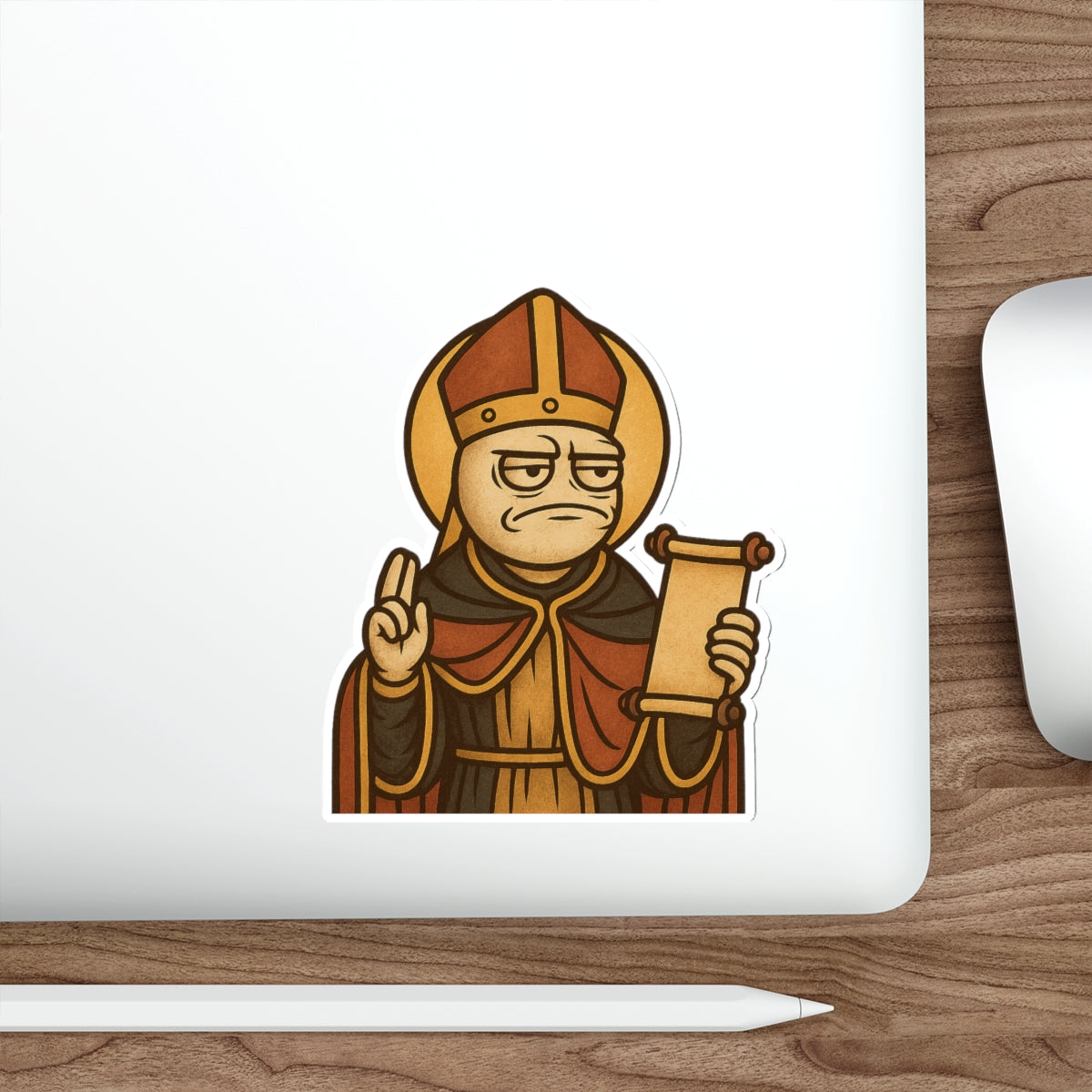 St Rage "Question" Die-Cut Stickers