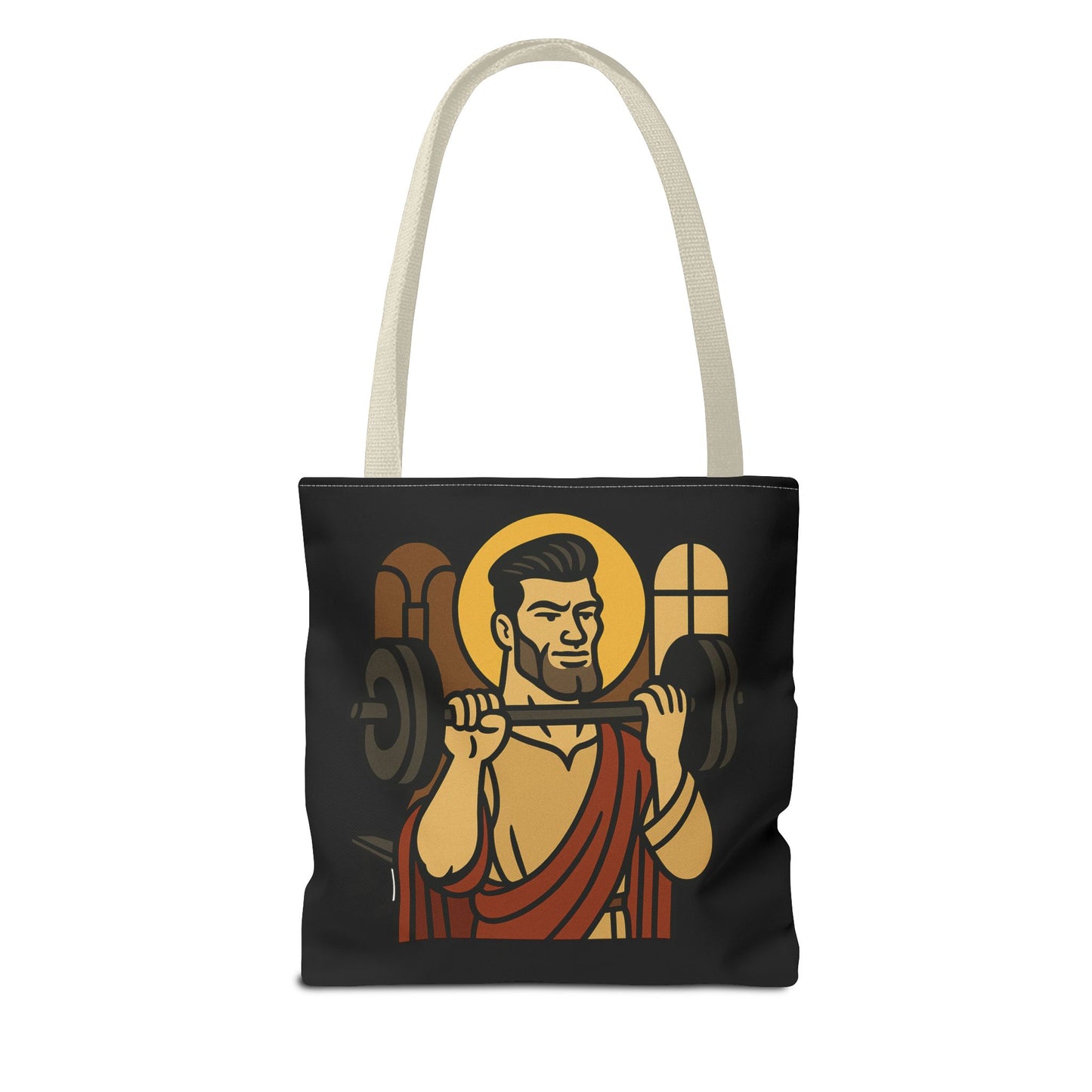 St Gigachad "The Strong" Tote Bag
