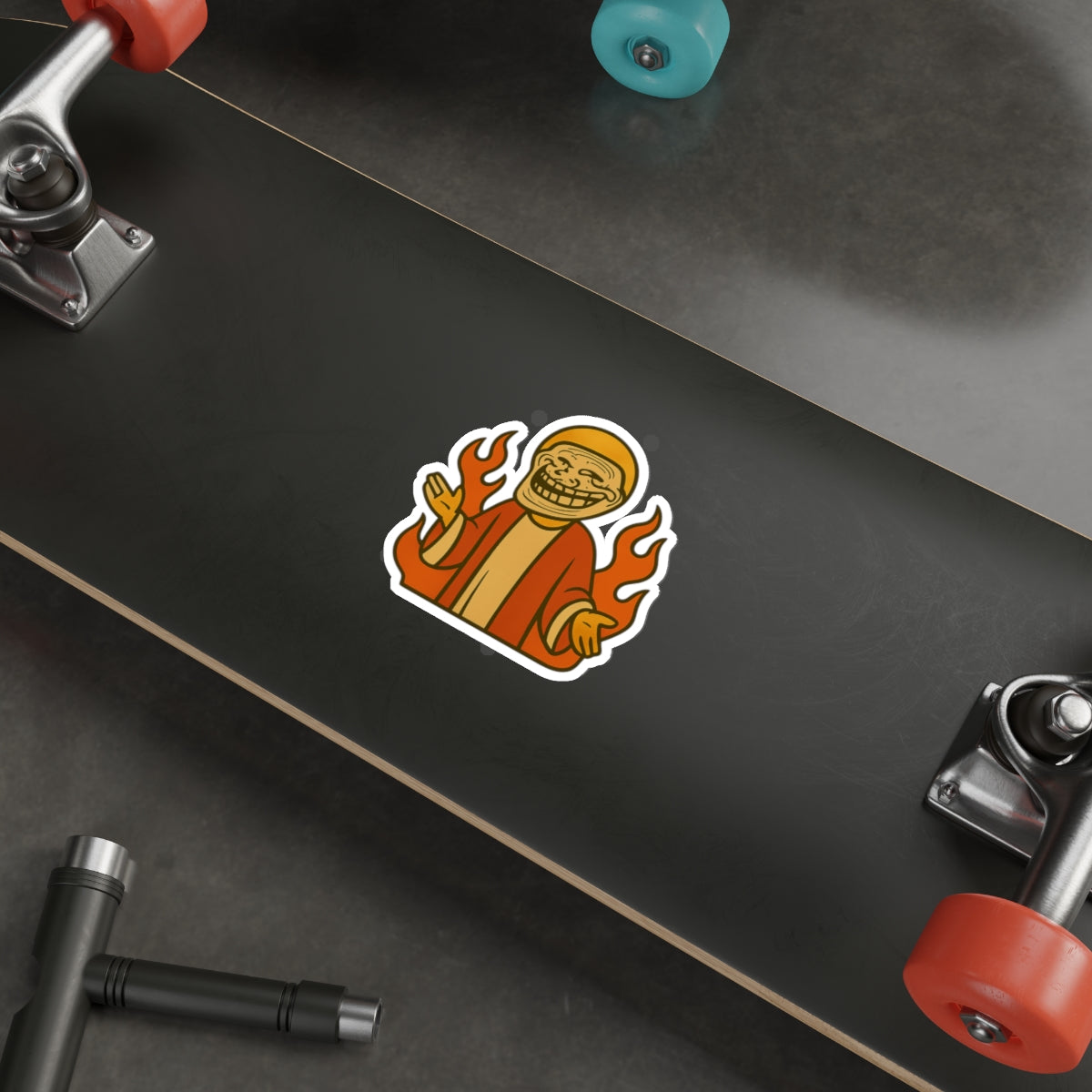 St Troll "Rage" Die-Cut Stickers