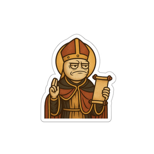 St Rage "Question" Die-Cut Stickers