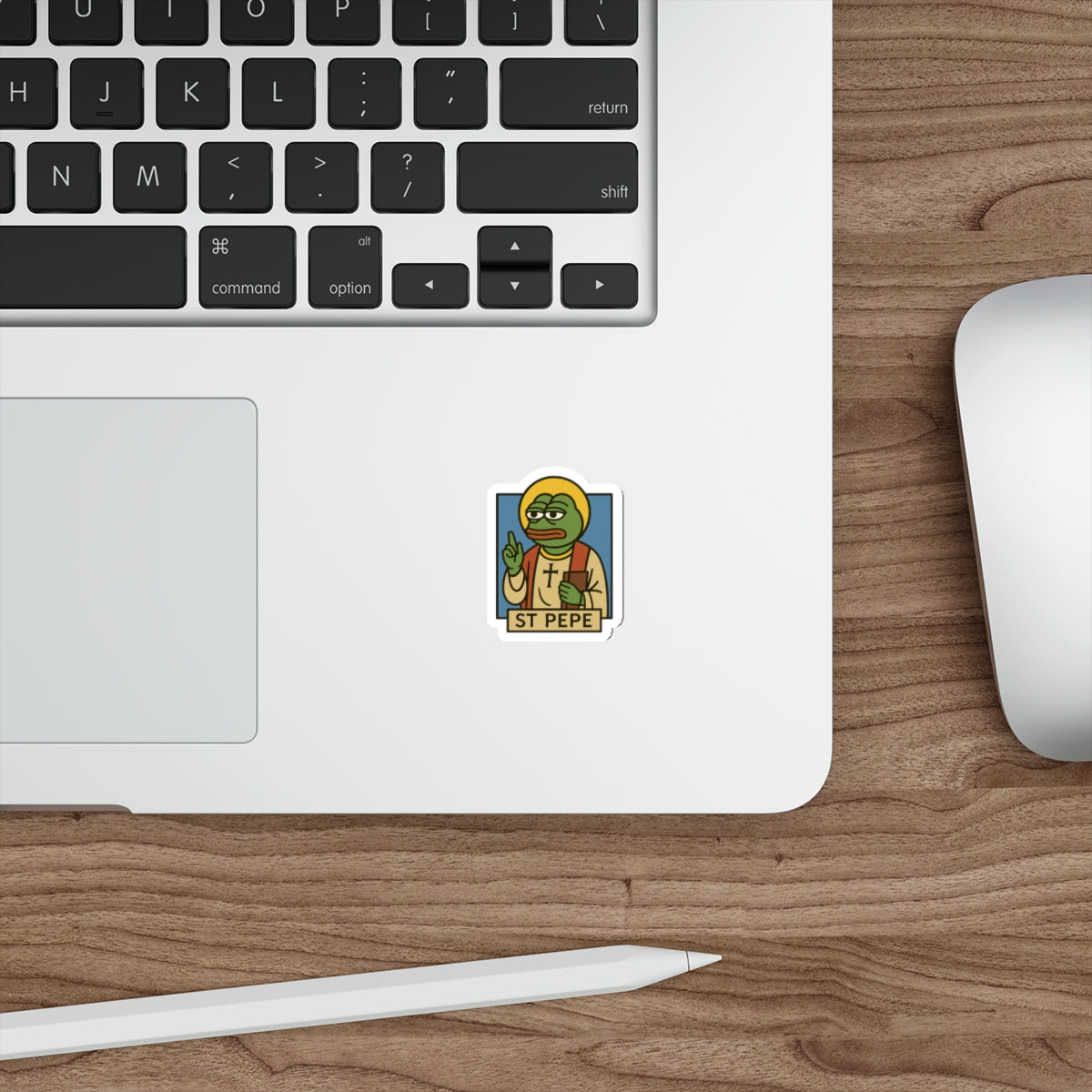 St Pepe "Blessed" Die-Cut Stickers
