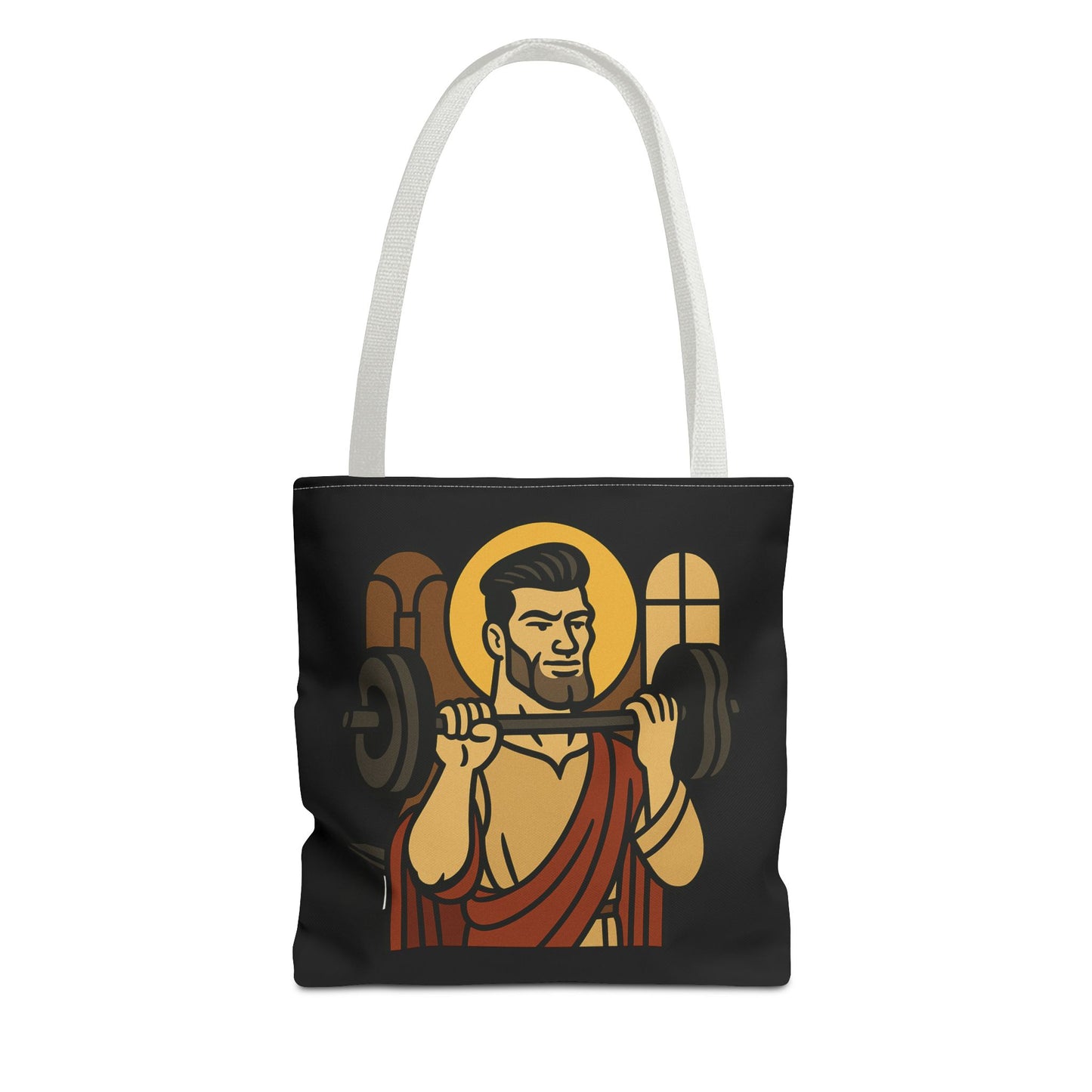 St Gigachad "The Strong" Tote Bag