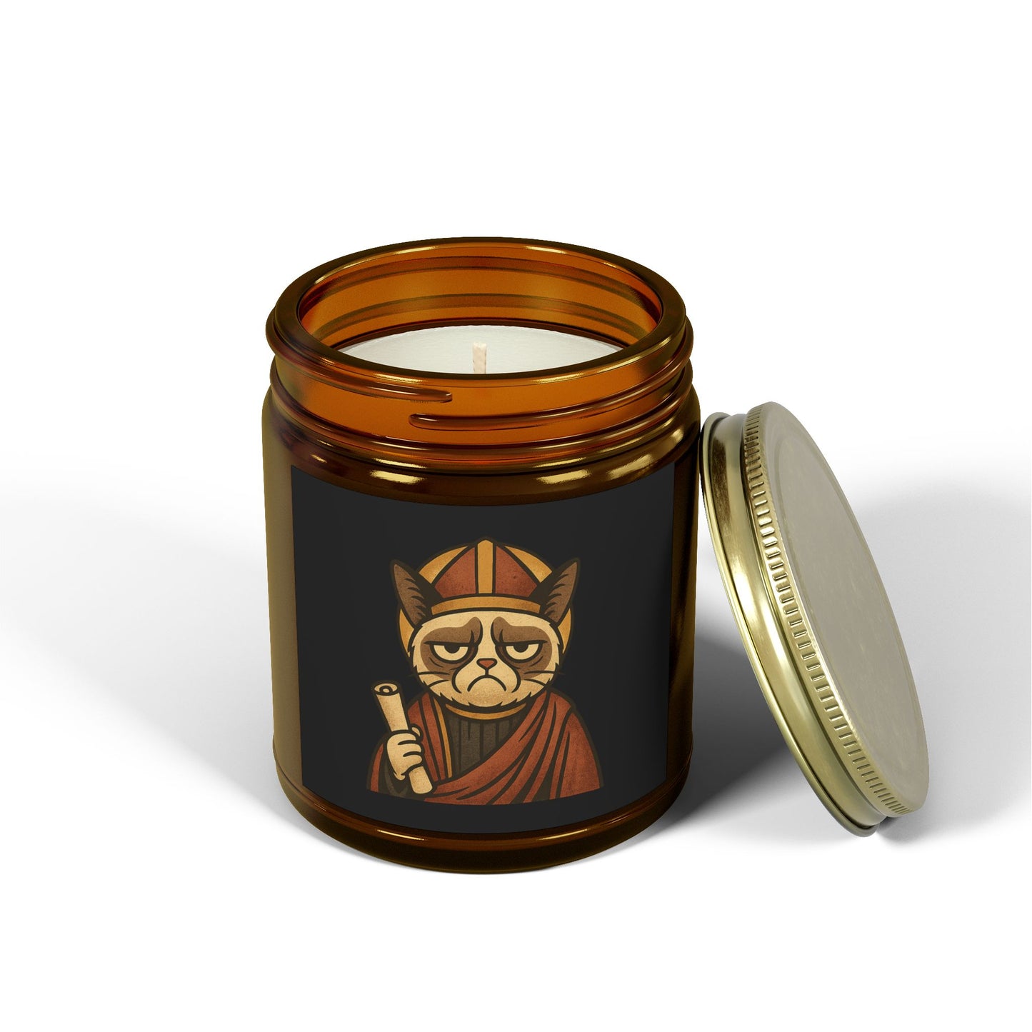 St Grumpy Cat "Holy Receipts" Scented Candle