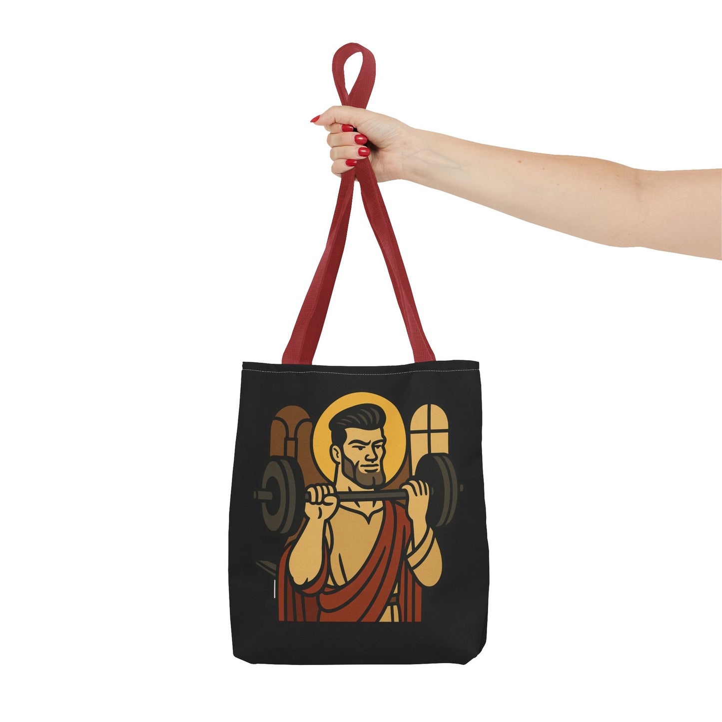 St Gigachad "The Strong" Tote Bag