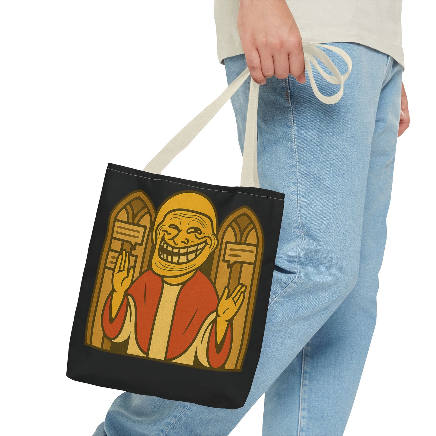 St Troll "Holy Comments" Tote Bag
