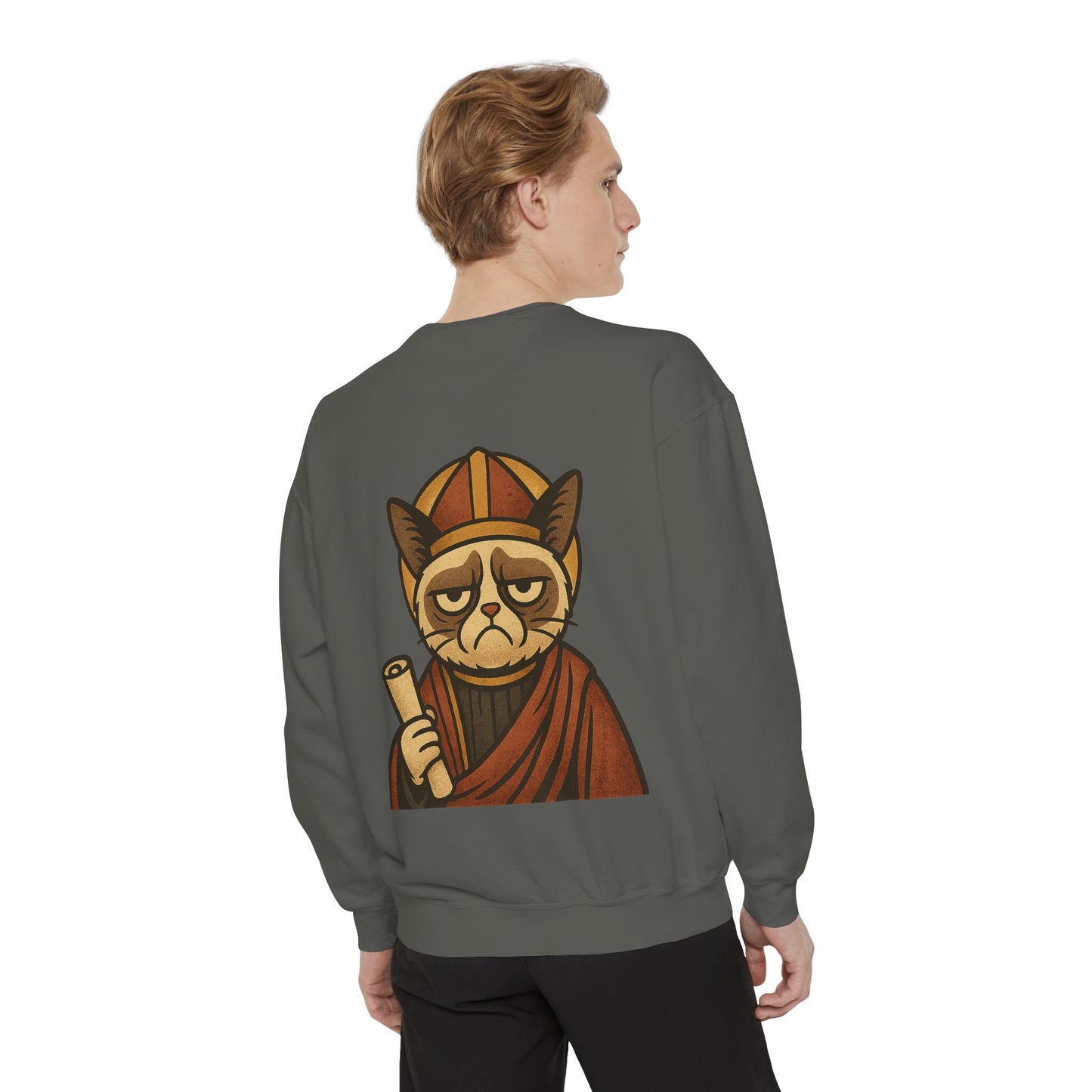 St Grumpy Cat "Holy Receipts" Sweatshirt