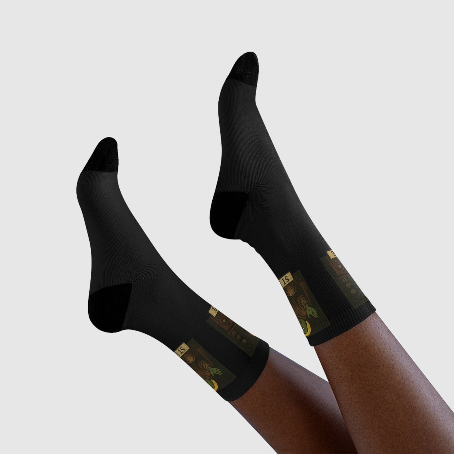 St Pepe "Preach" Crew Socks