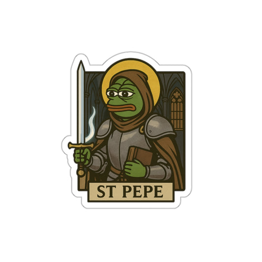 St Pepe "Our King" Stickers
