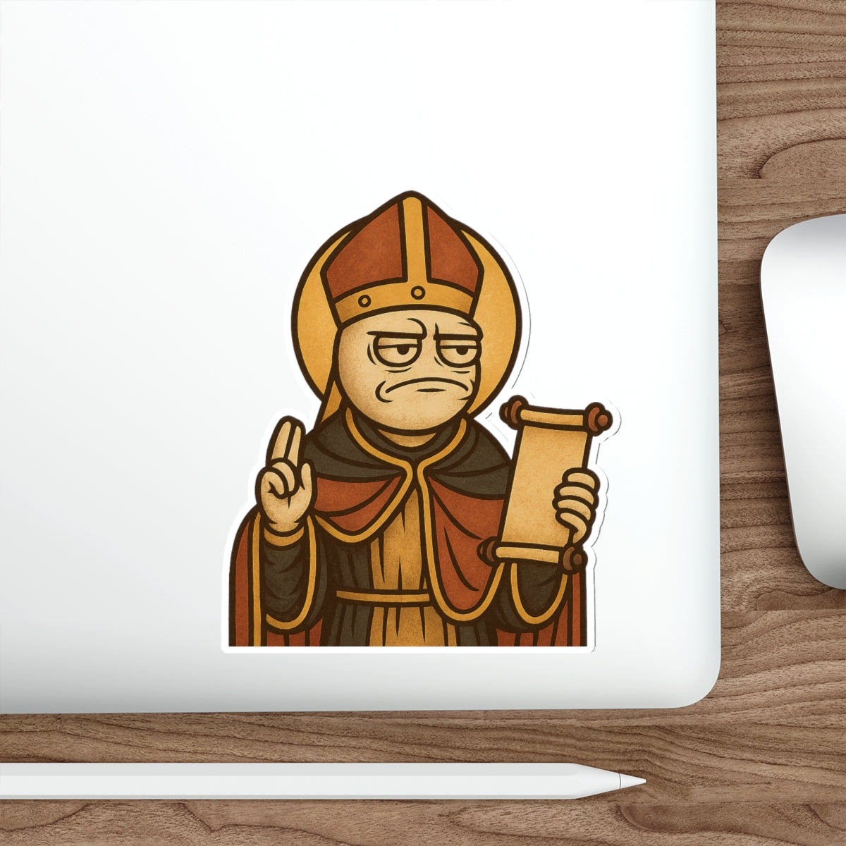 St Rage "Question" Die-Cut Stickers