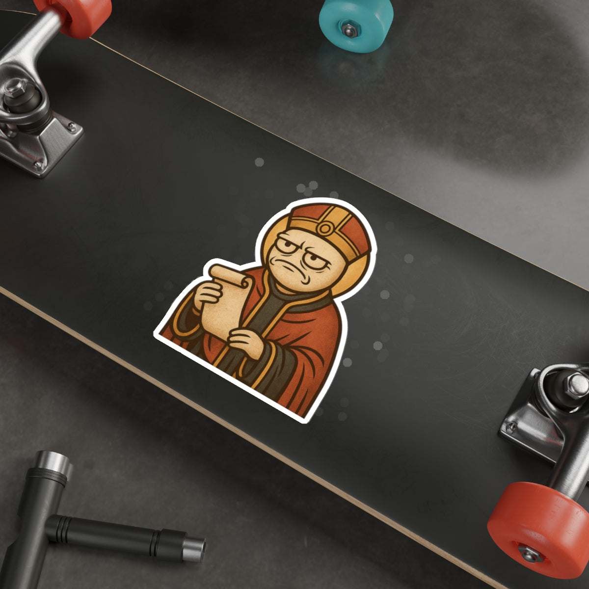 St Rage "Bait" Die-Cut Stickers