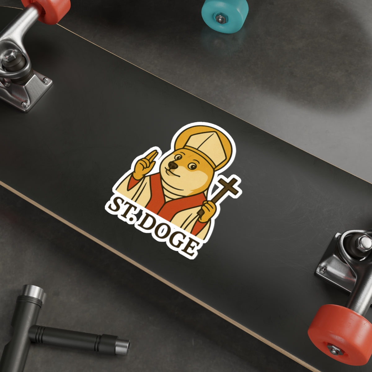 St Doge "Holy" Sticker