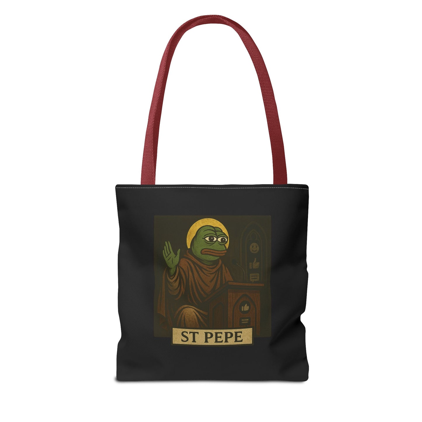 Saint Pepe "Preach" Tote Bag