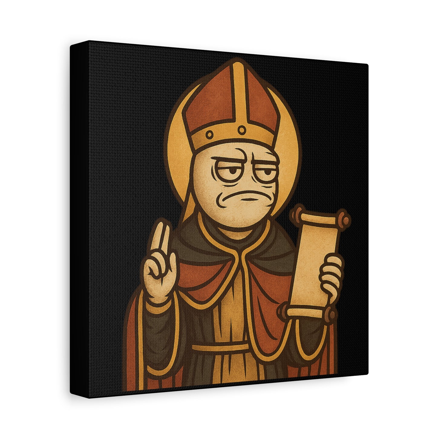 St Rage "Question" Canvas