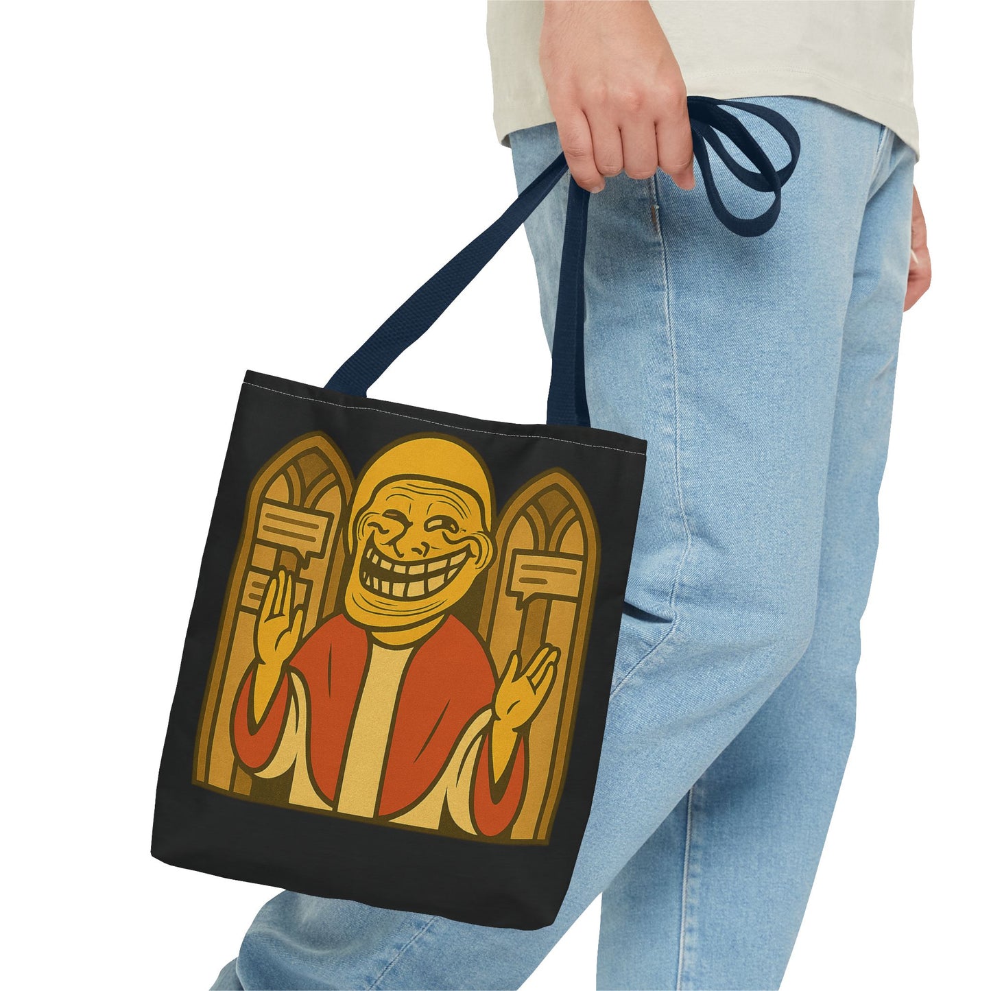 St Troll "Holy Comments" Tote Bag