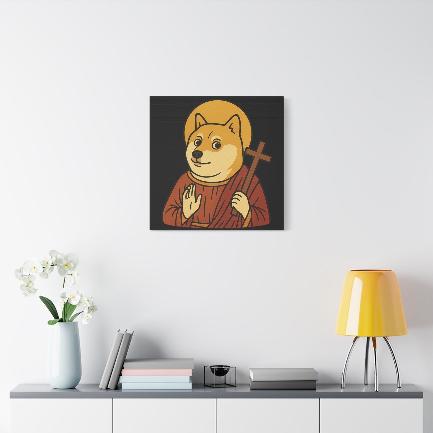 St Doge "Saint" Canvas