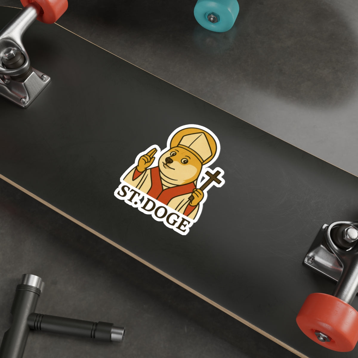 St Doge "Holy" Sticker