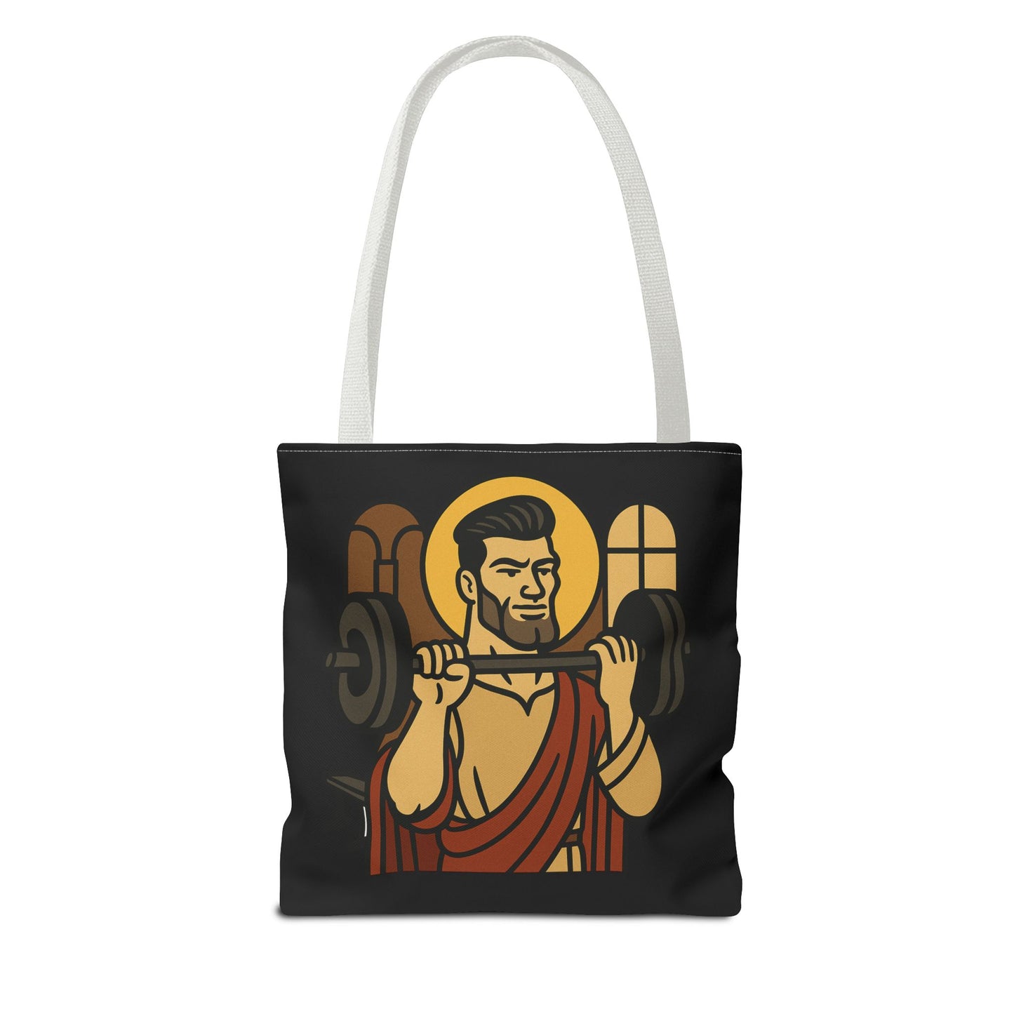 St Gigachad "The Strong" Tote Bag