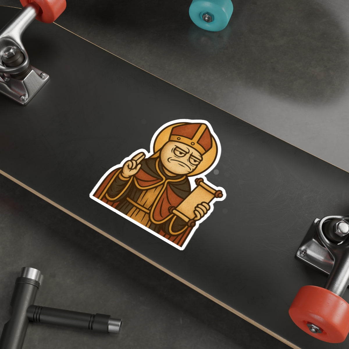 St Rage "Question" Die-Cut Stickers