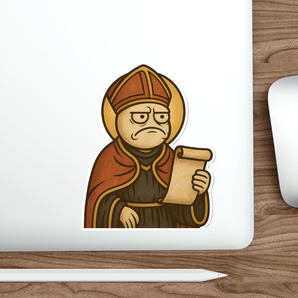 St Rage "Pause" Die-Cut Stickers