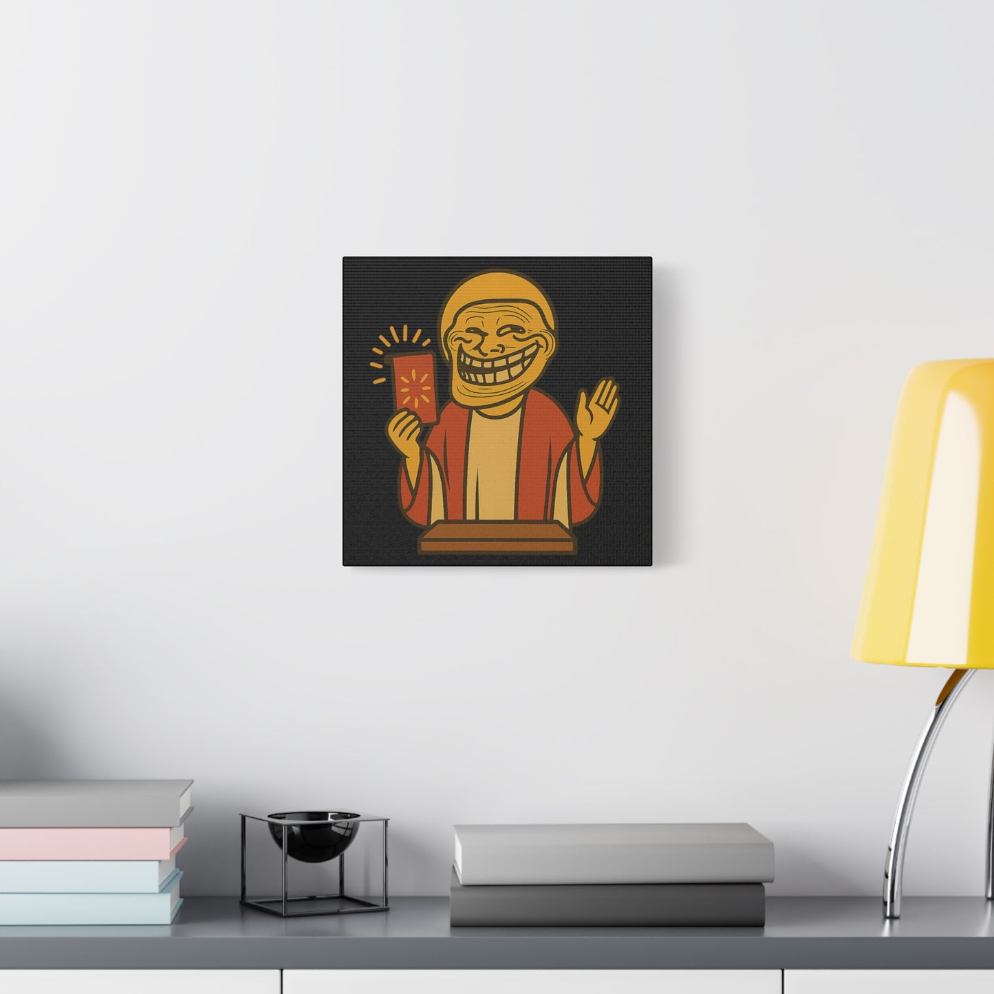 St Troll "History" Canvas