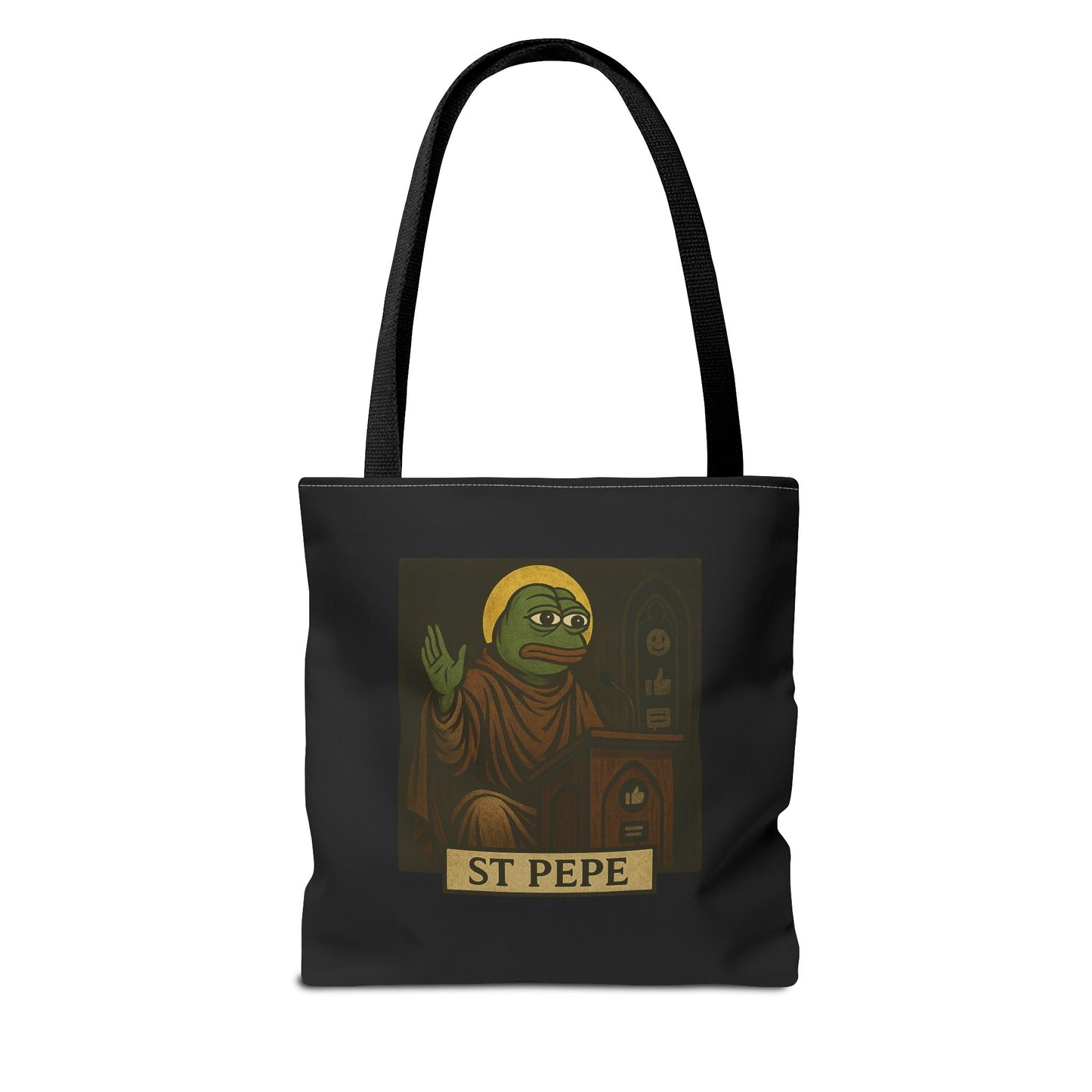 Saint Pepe "Preach" Tote Bag