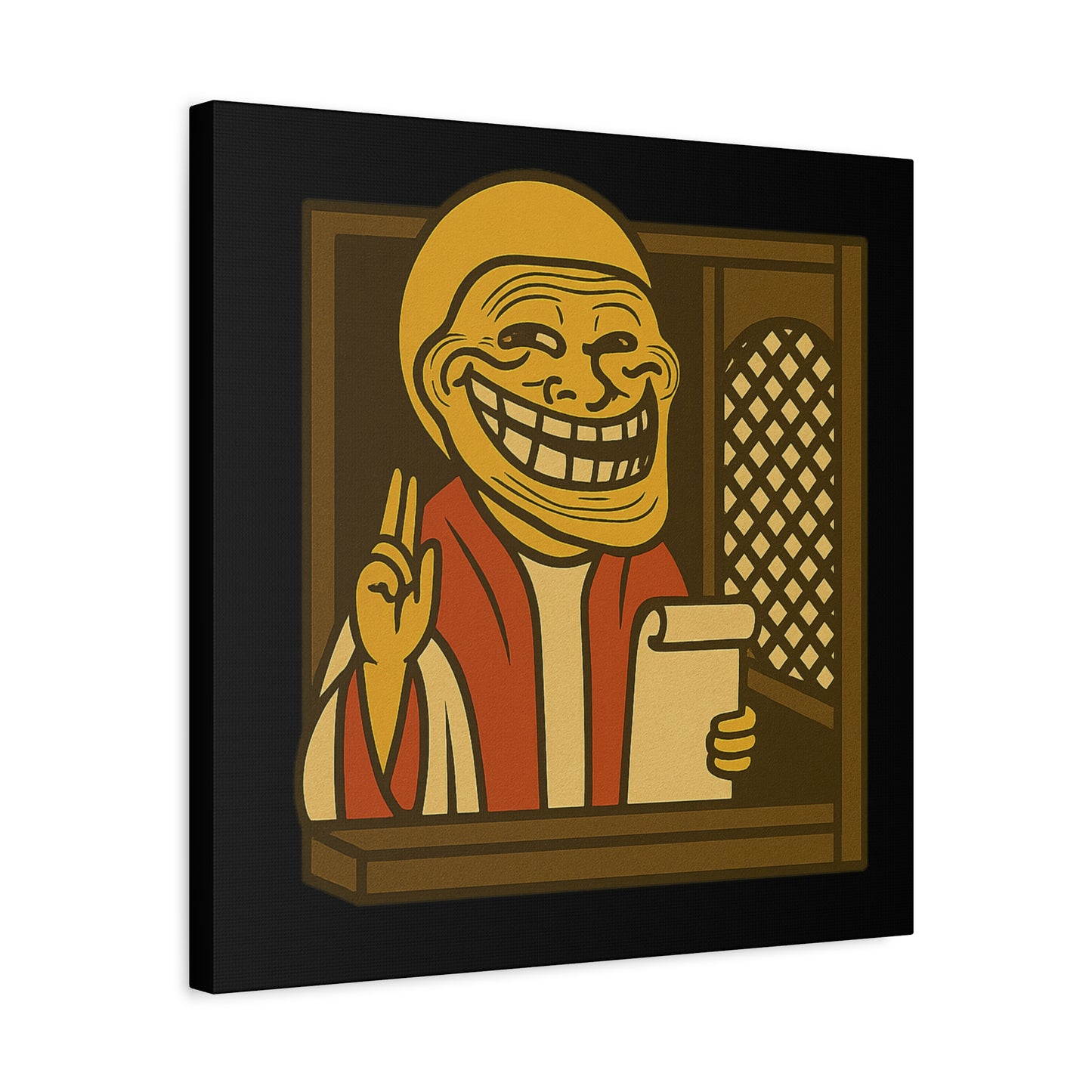 St Troll "Confessions" Canvas Art