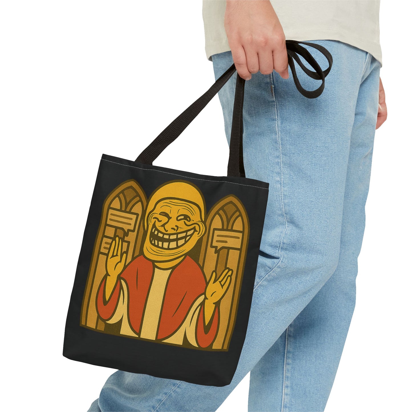 St Troll "Holy Comments" Tote Bag