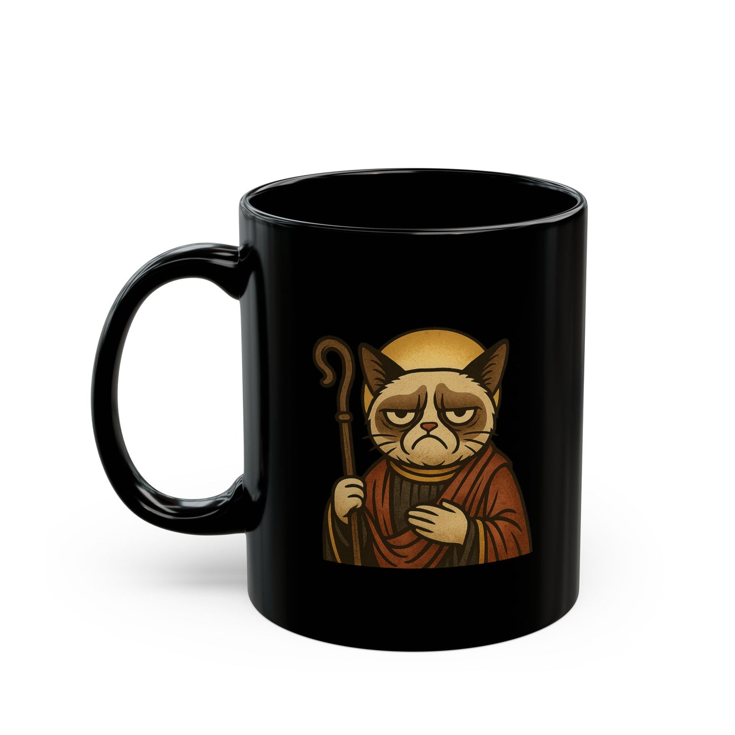 St Grumpy Cat "The Shepard" Coffee Cup