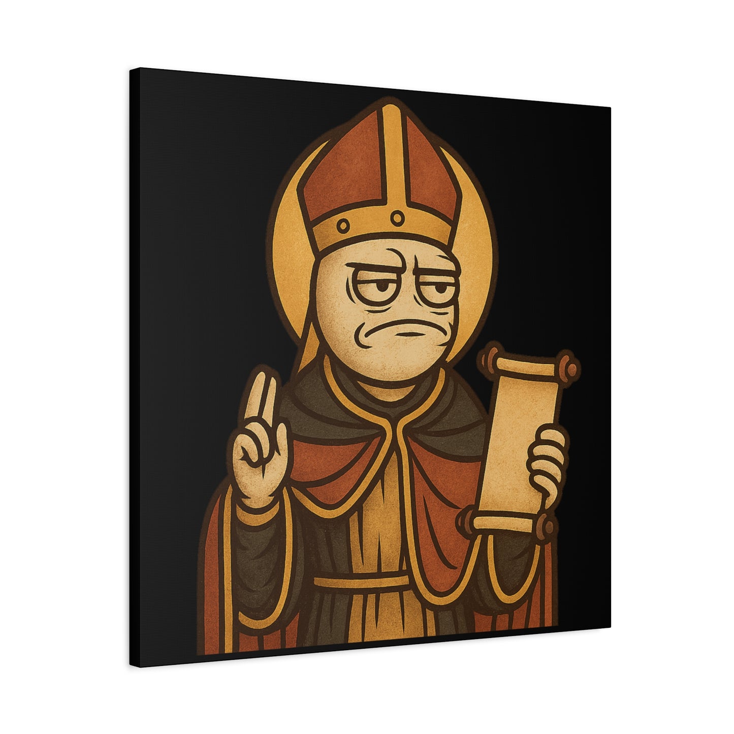 St Rage "Question" Canvas