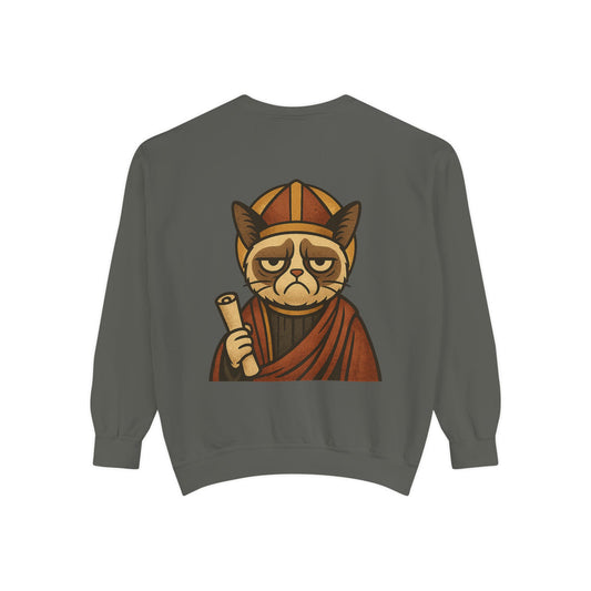 St Grumpy Cat "Holy Receipts" Sweatshirt