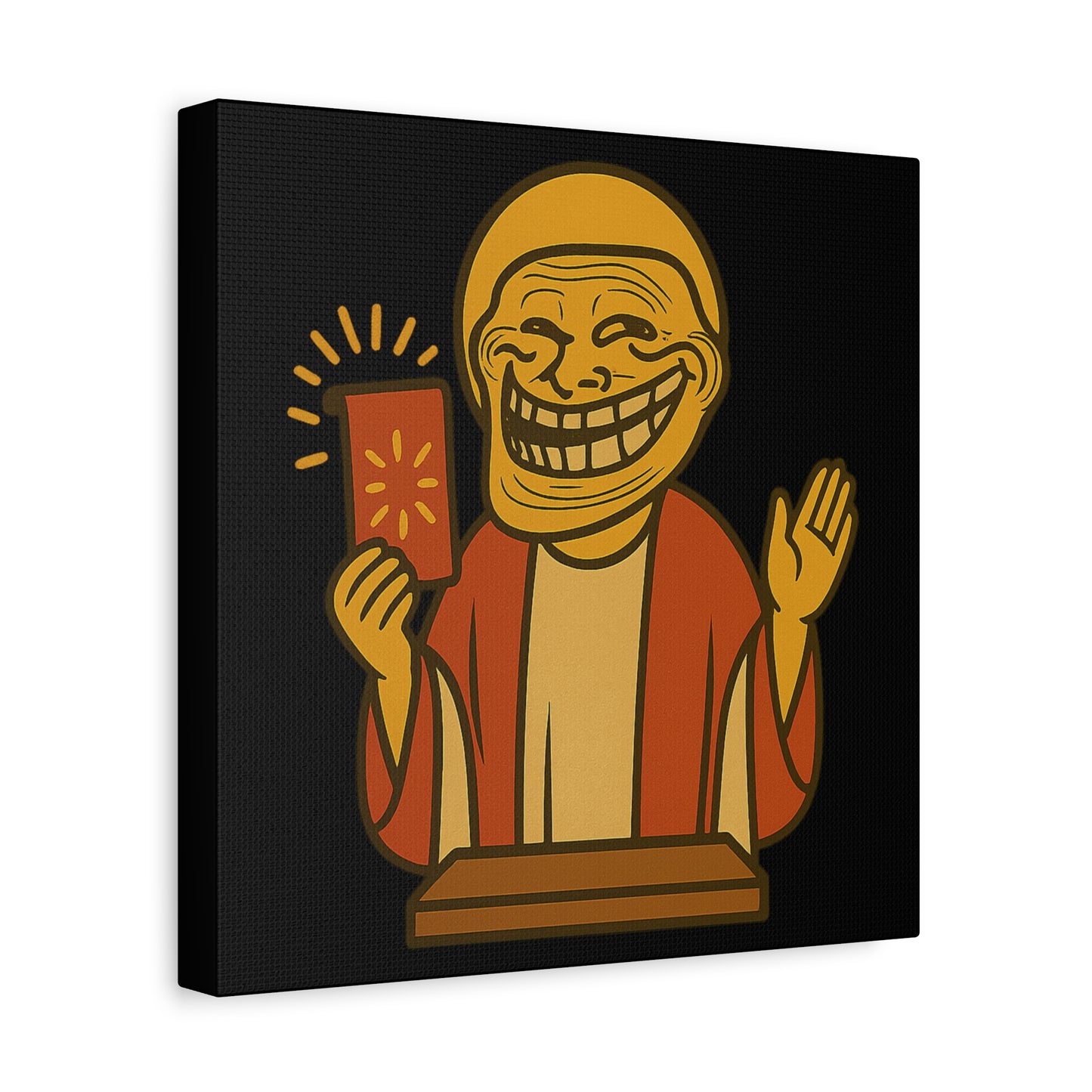 St Troll "History" Canvas