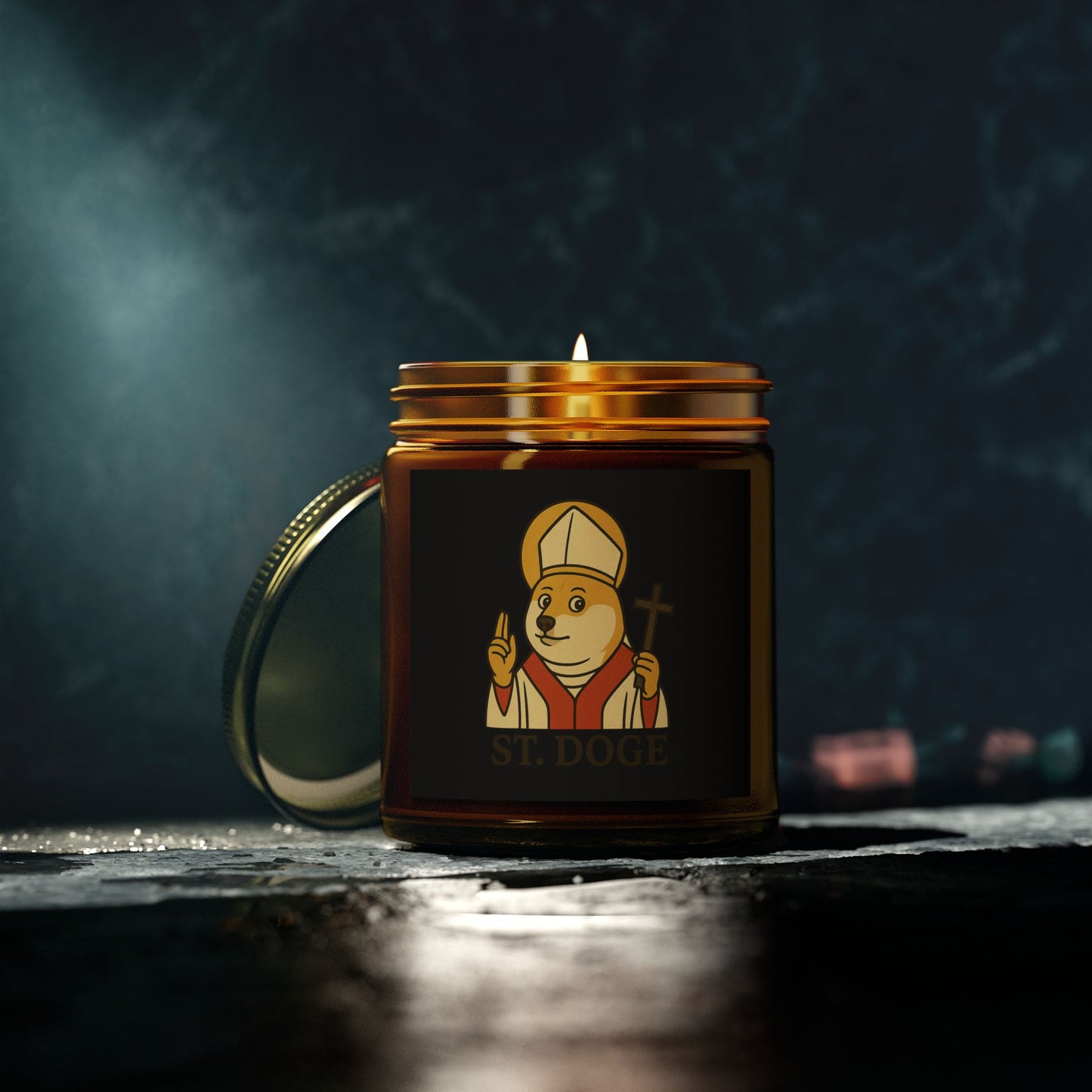 St Doge "Holy" Scented Candle