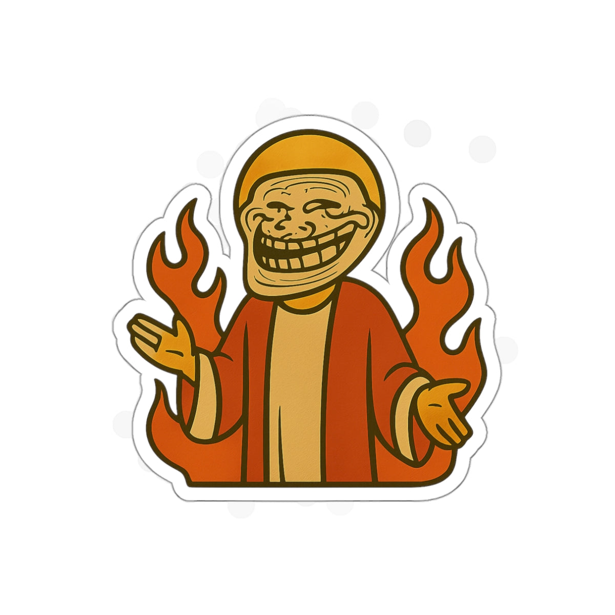 St Troll "Rage" Die-Cut Stickers