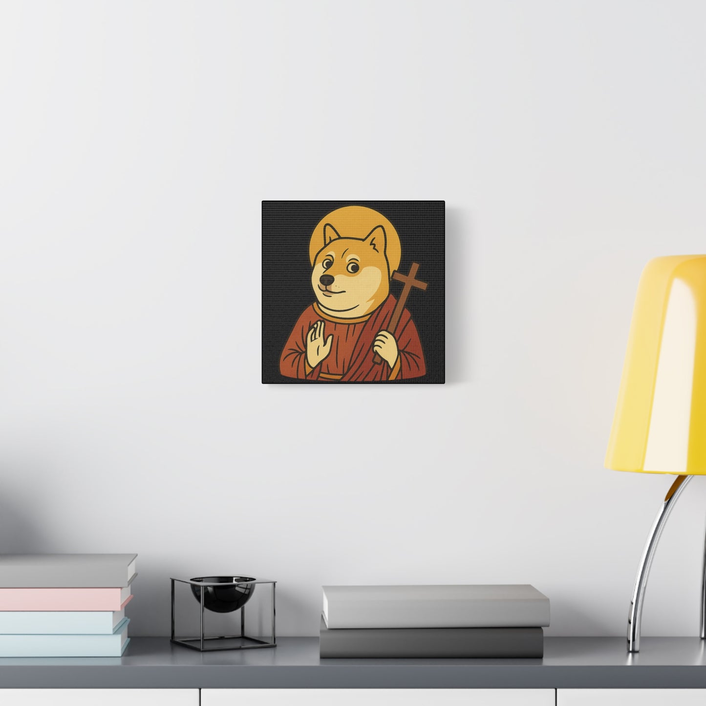 St Doge "Saint" Canvas