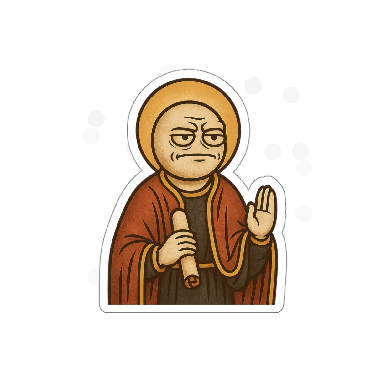 St Rage "Hold" Die-Cut Stickers
