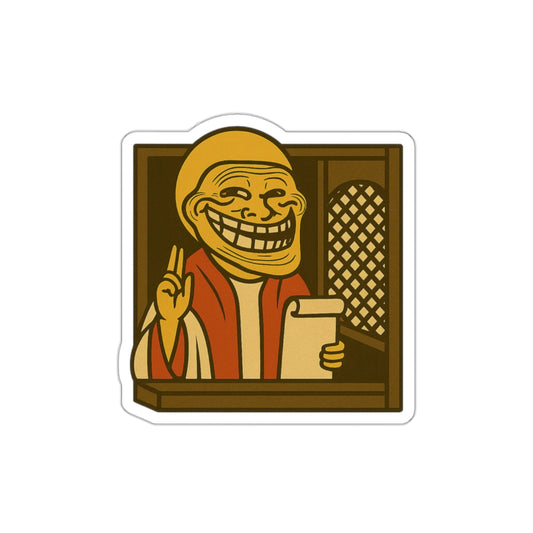 St Troll "Confessions" Die-Cut Stickers