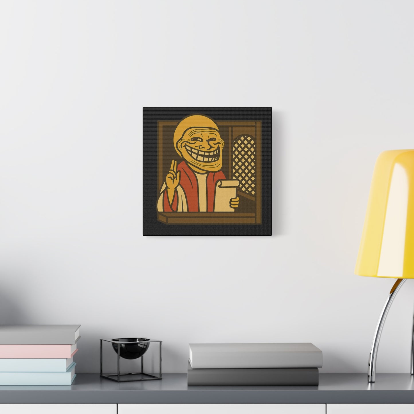 St Troll "Confessions" Canvas Art