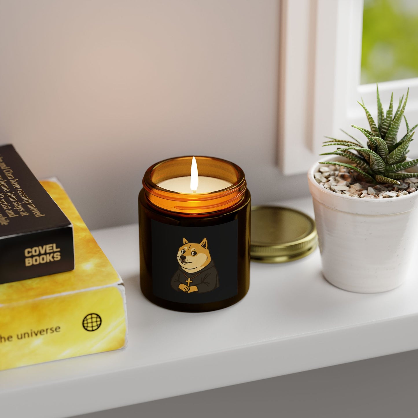 St Doge "Monk" Scented Candle