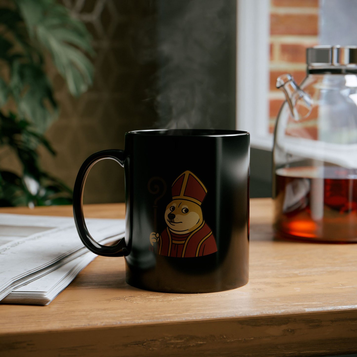 St Doge "Cardinal" Coffee Mug