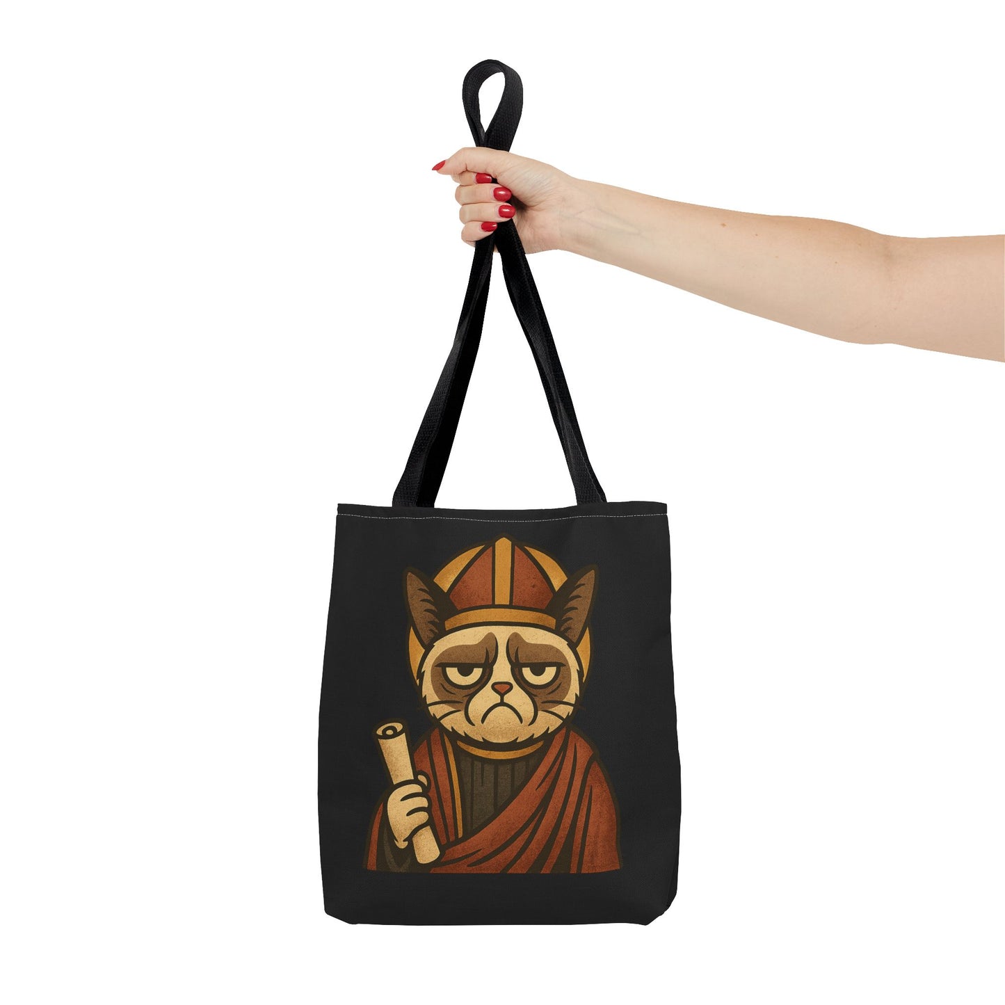 St Grumpy Cat "Holy Receipts" Tote Bag