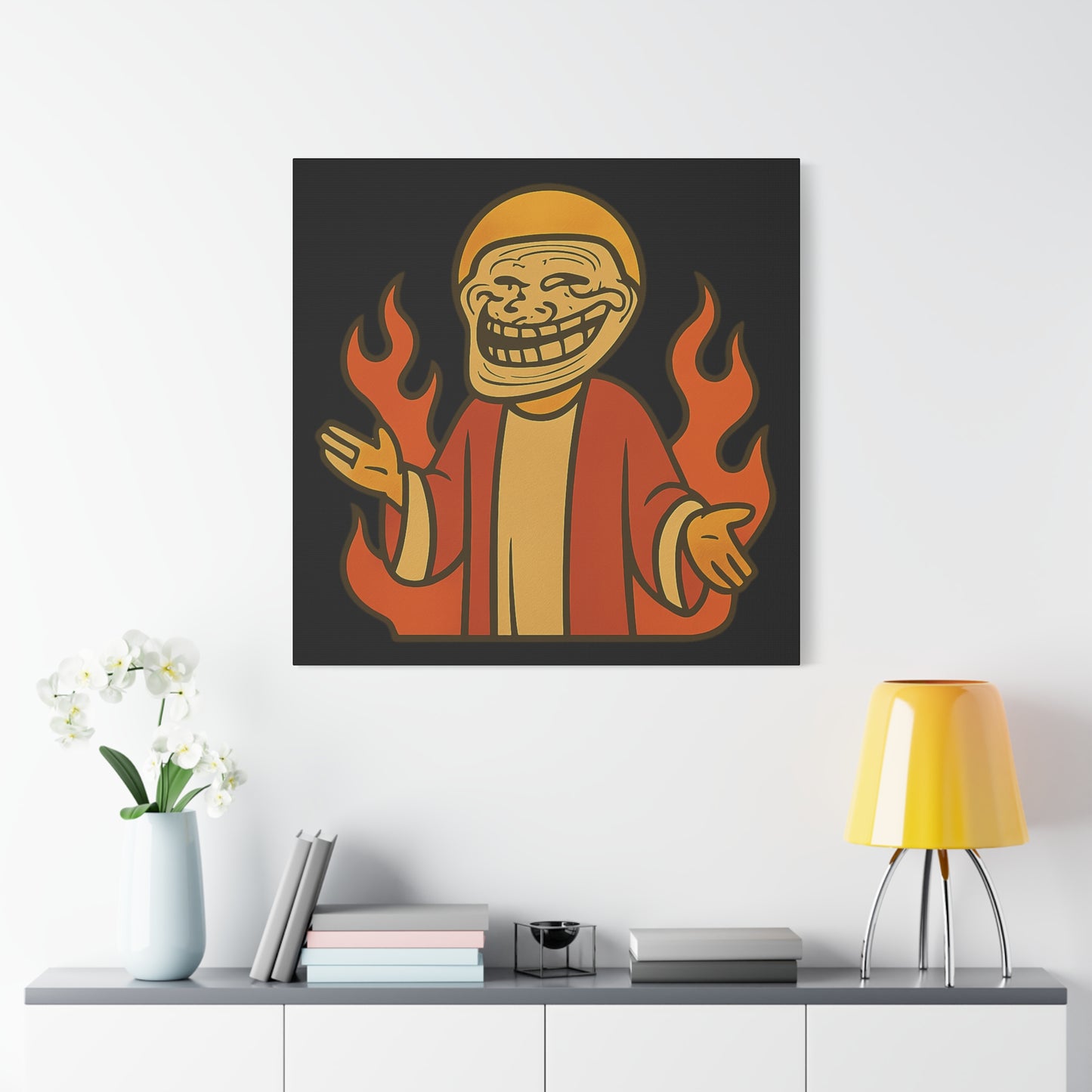 St Troll "Rage" Canvas Wall Art