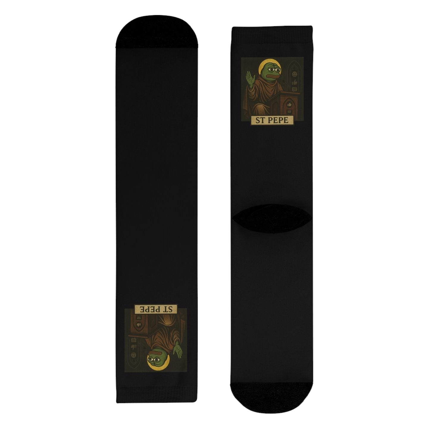 St Pepe "Preach" Crew Socks